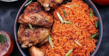Jollof Rice With Chicken