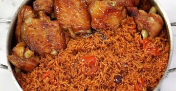 Jollof Rice With turkey