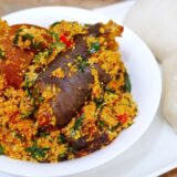 egusi with eba